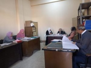 استمرار المتابعات الميدانية على مراكز شباب الخانكة

