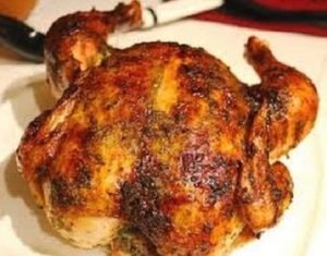 " وصفة شهية" دجاج مشوي بالزعفران 