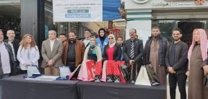 مجلس الشباب المصري بمكتب العبور يختتم معرض الكتب والمستلزمات المدرسية

