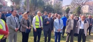 "الجيزاوي" يشهد نموذج محاكاة خطة إخلاء مبني إدارة الجامعة