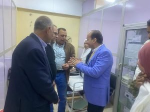 وكيل وزارة الصحة يتفقد عيادات طوخ للتأمين الصحي