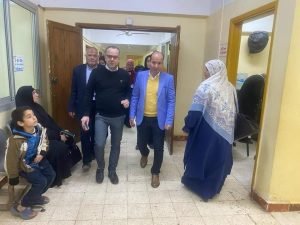 وكيل وزارة الصحة يتفقد عيادات طوخ للتأمين الصحي