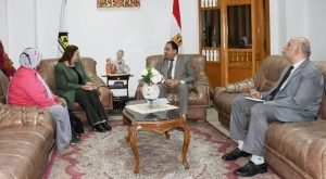 "عبد الواحد" و"شفيق" يبحثان سبل تعزيز التعاون المشترك