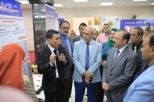 افتتاح معرض المشروعات الطلابية بجامعة  بنها