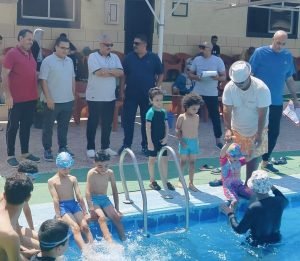وكيل وزارة الشباب والرياضة بالقليوبية يواصل جولاته المفاجئة لتفقد أنشطة حمامات السباحة