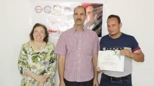 مؤسسة نبراس بالتعاون مع محافظة القاهرة تشهد تخريج دبلومة " صياغة الخبر الصحفي والنشر الالكتروني"
