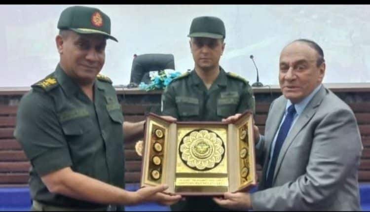 اللواء الدكتور سمير فرج.. يلبي دعوة الفريق أشرف زاهر مدير الأكاديمية العسكرية المصرية
