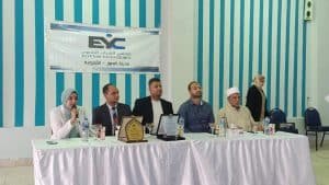 "ممدوح ": مكتب تنفيذي العبور بمجلس الشباب المصري مثلاً يحتذى به
