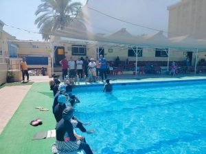 وكيل وزارة الشباب والرياضة بالقليوبية يواصل جولاته المفاجئة لتفقد أنشطة حمامات السباحة