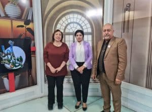 الدكتورة "نيفين جميل" تقدم أول حوار تليفزيونى من خلال برنامج بداية أمل

