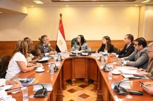 وزيرة التضامن الاجتماعي تلتقي ممثل منظمة الأمم المتحدة للطفولة في مصر " اليونيسف"

