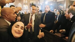 وفد مؤسسة نبراس السلام للتنمية يقدموا التهاني لشركاء الوطن بمناسبة عيد الميلاد