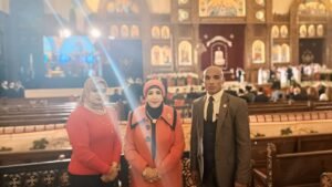 وفد مؤسسة نبراس السلام للتنمية يقدموا التهاني لشركاء الوطن بمناسبة عيد الميلاد