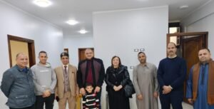 مؤسسة نبراس السلام تنظيم زيارة لجمعية مسجد الشافعي بالجلاتمة


