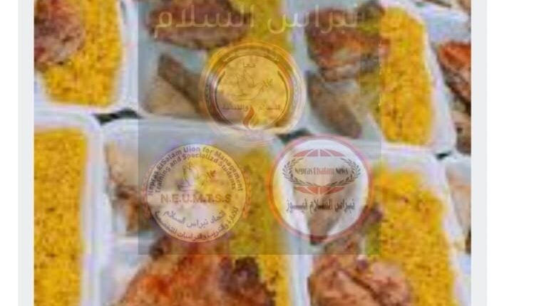 مؤسسة نبراس السلام للتنمية توزع وجبات إفطار الصائمين في حي الحسين