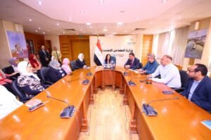 "مايا  مرسي" تلتقي أعضاء البعثة الإشرافية لحج الجمعيات الأهلية بالوزارة

