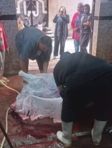 مؤسسة نبراس: ذبح أضحية العيد بالتعاون مع اللجنة النقابية لهيئة تعليم الكبار 