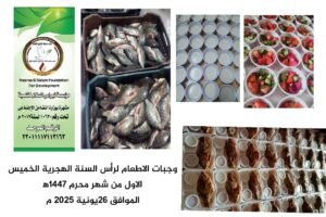 مؤسسة نبراس السلام توزع أكثر من 500 وجبة بمناسبة رأس السنة الهجرية 1447هـ

