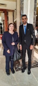 تكريم مؤسسة نبراس بالمؤتمر المصري للتوعية بمخاطر الحروب النووية على البيئة
